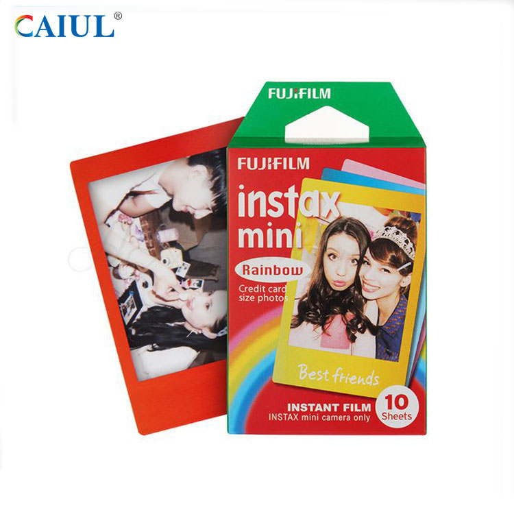 Оптовая Красивая Радуга пленка для Fujifilm Instax Mini 8 фильм