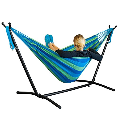 Woqi Custom Double camping Hammock with stand