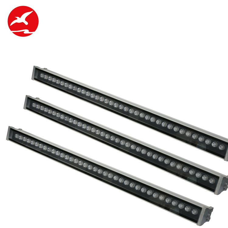 Dmx512 управление доступный алюминиевый сплав Ip65 36W открытый настенный светильник Rgb Led настенная шайба