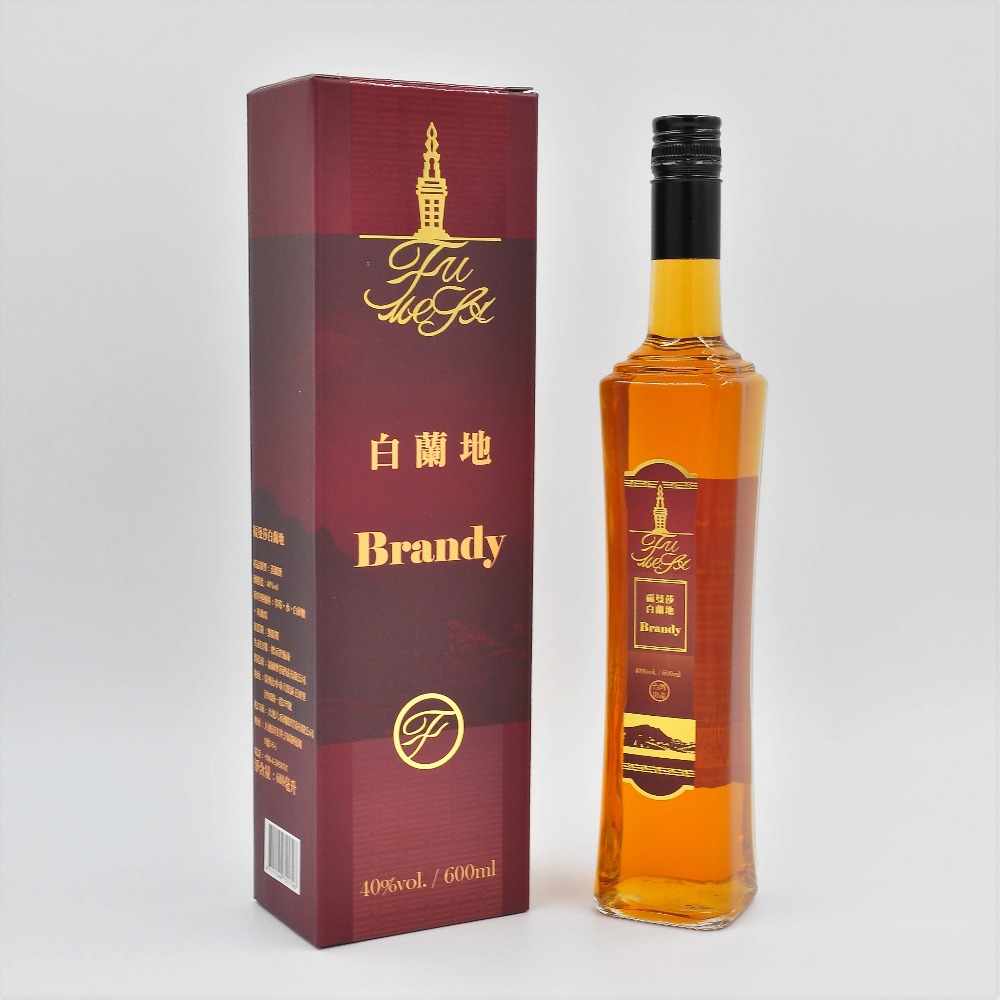 Индивидуальная бутылка V.S Brandy частной марки HACCP, тайваньский свежий виноград