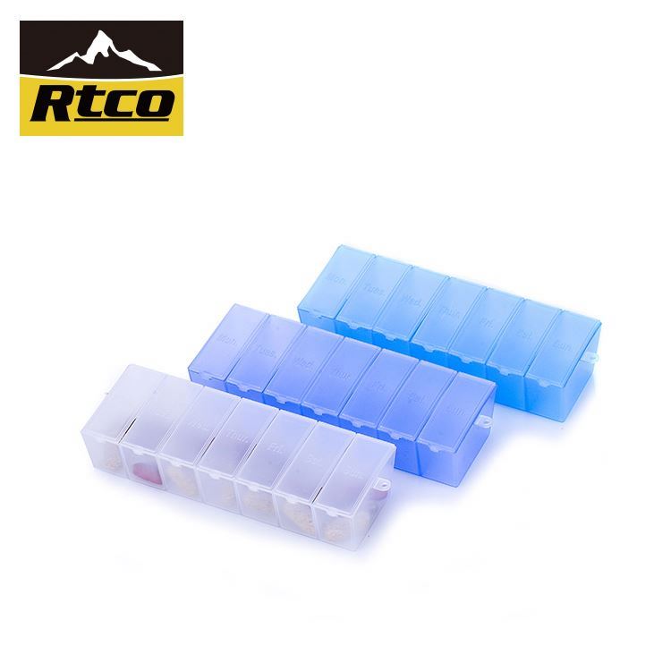 RTCO оптовая продажа мини 7 дней еженедельно пластик pill box Организатор