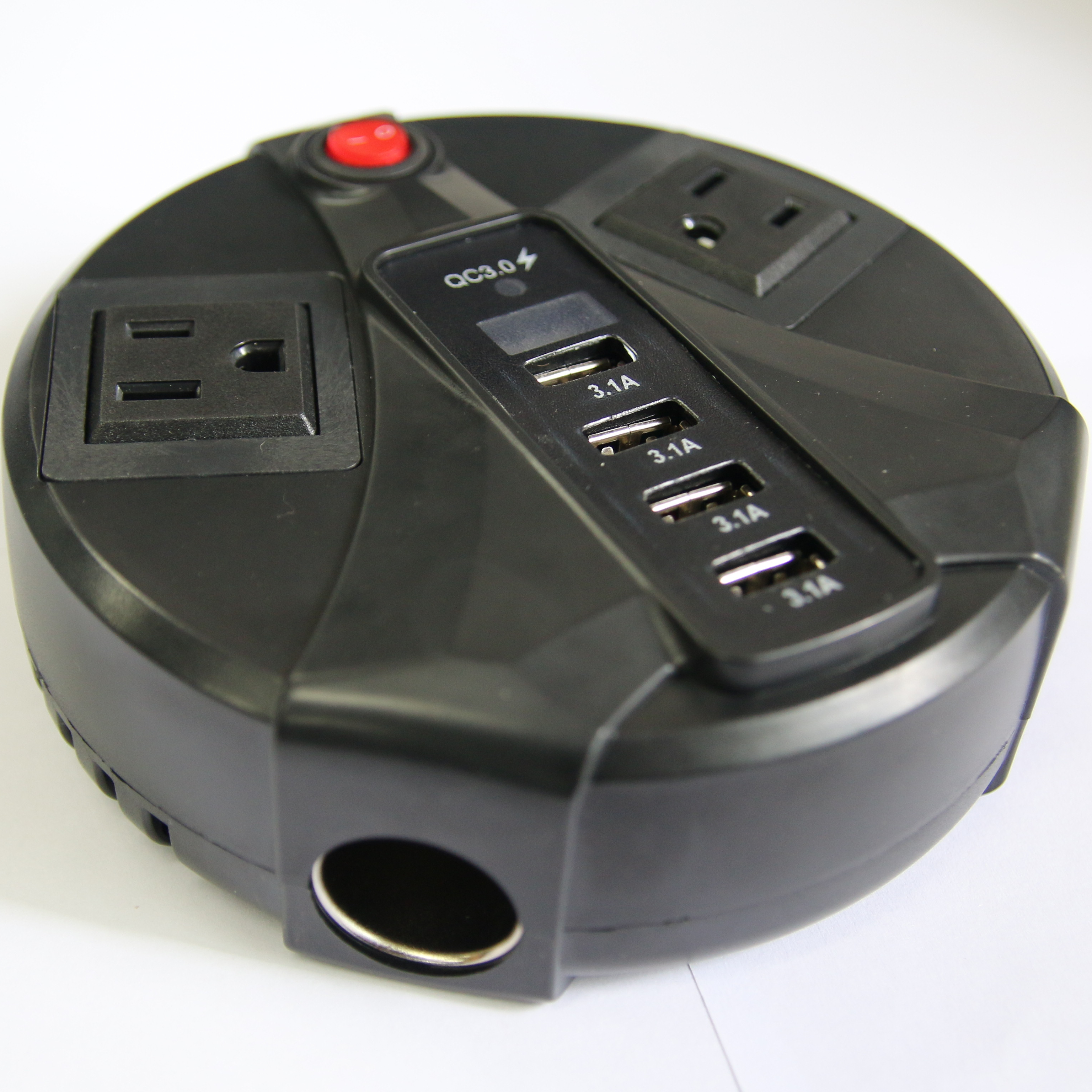 Новейшая модель 200 Вт несколько розеток 4 USB автомобильный инвертор 12 В 220 В