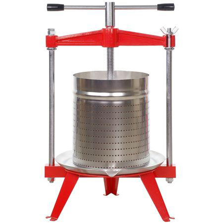 Stainless steel 4 gallons fruit press cold presser fruit juicer machine for home use