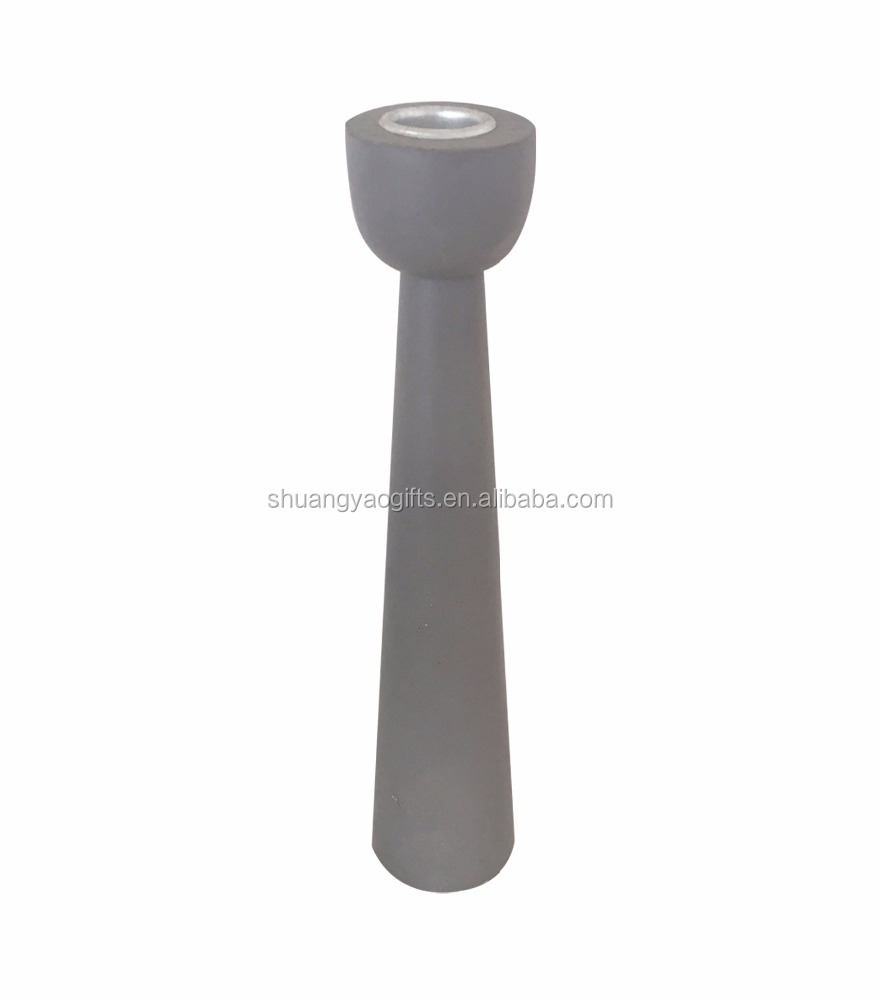 christmas Wooden decoration stick light candle holder decorative single candle holder on topdesk