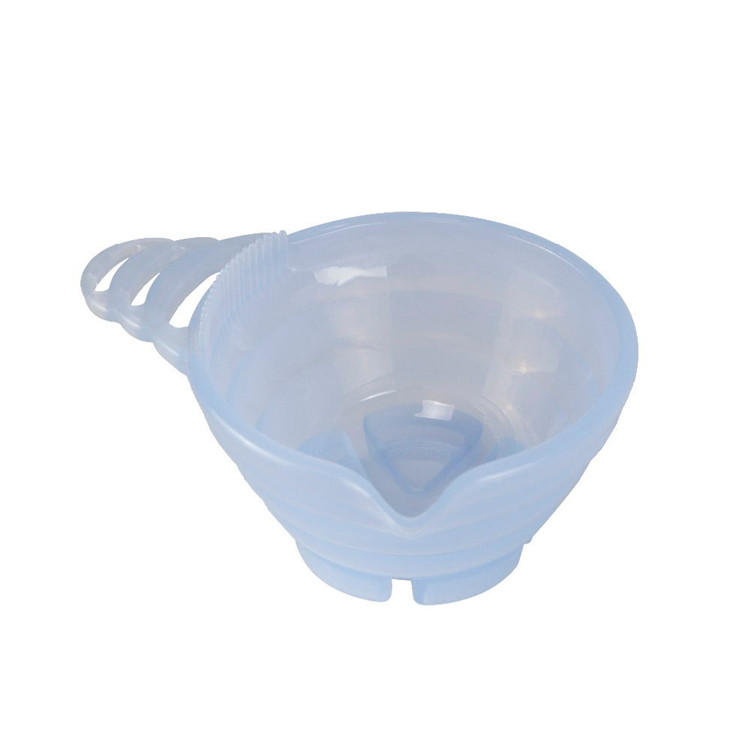 High Quality Custom Professional Pink Blue Hair Salon Plastic Hair Dye Bowl Hair Mixing Tinting Bowl