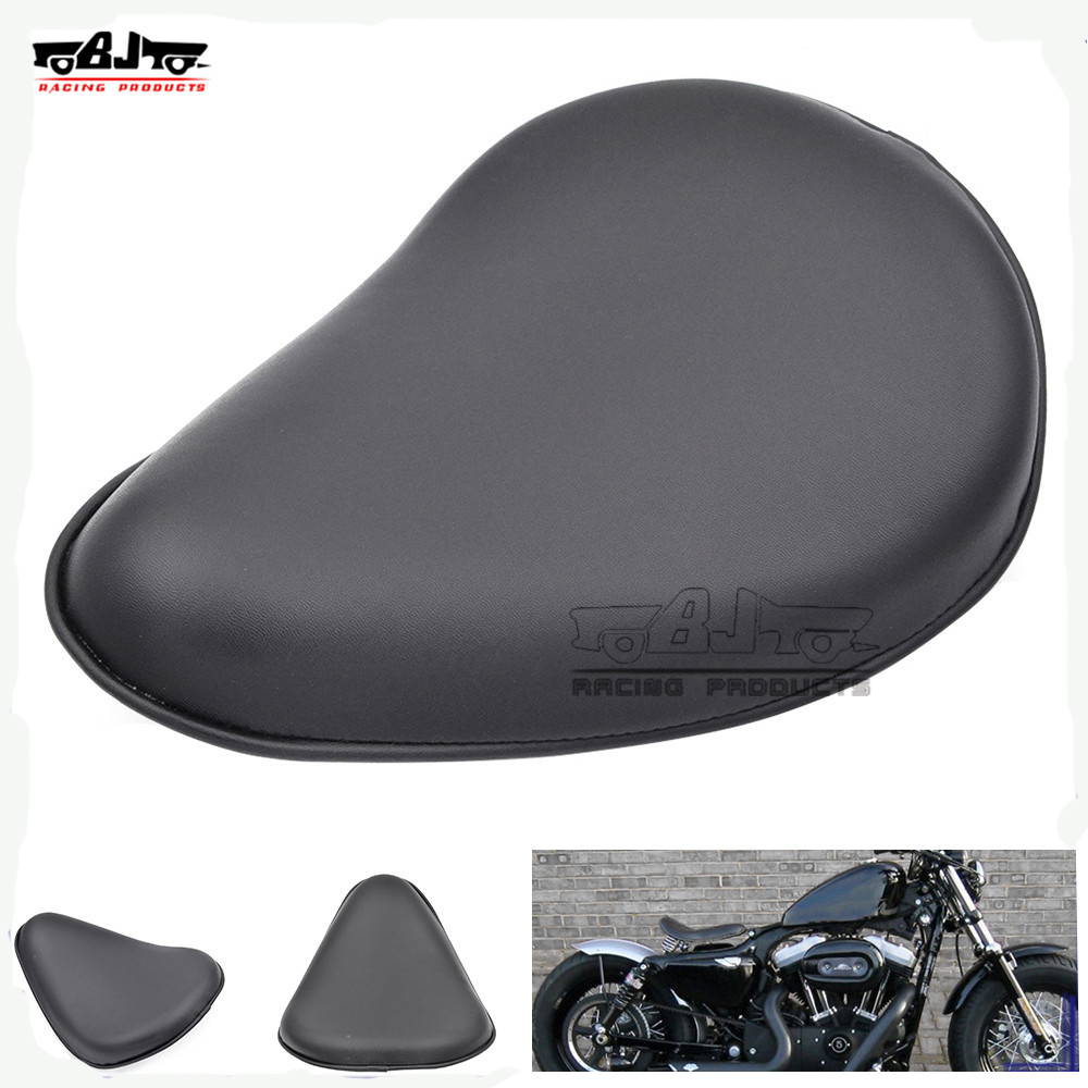 BJ-SC03-004 мотоциклетное соло тонкое сиденье для Harley Sportster Bobber Chopper Custom