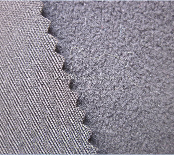 Windproof waterproof soft shell fabric for jacket