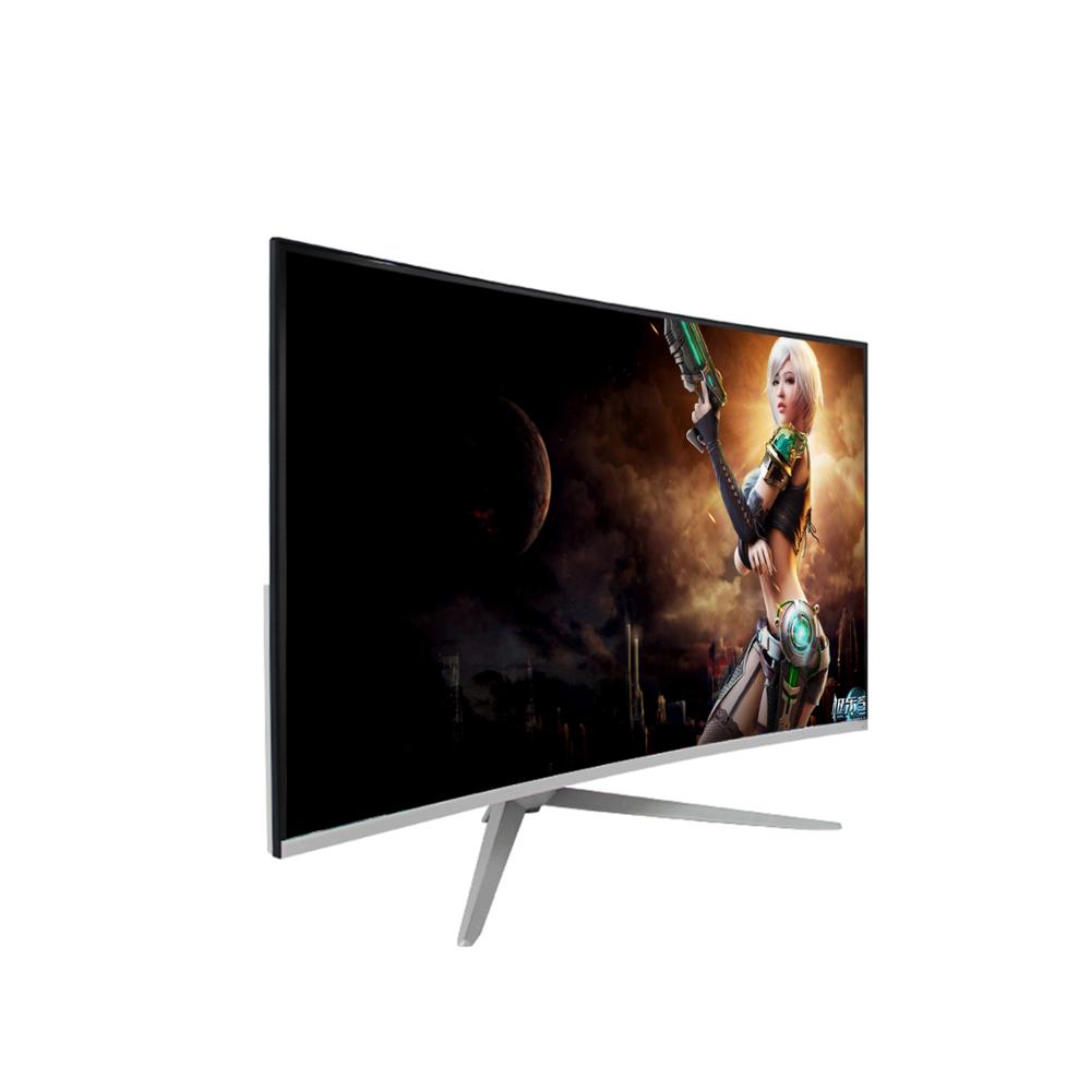 Изогнутый Бескаркасный игровой монитор 2K 4K Full HD 32 дюйма 144 Гц по низкой цене