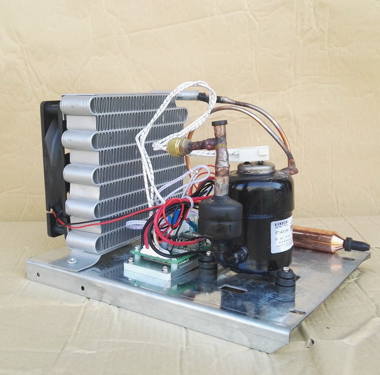R134a компрессор с воздушным охлаждением 12V 24V DC