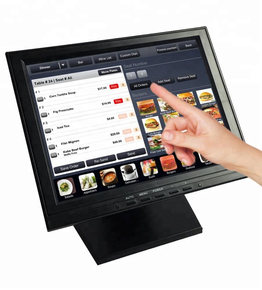Недорогой сенсорный ЖК-монитор 1080p pos raspberry pi, 15 дюймов