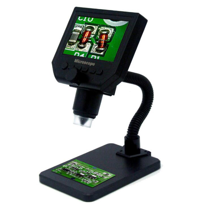 LCD Screen 2MP VGA Electronic Digital Microscope for mobile phone repair