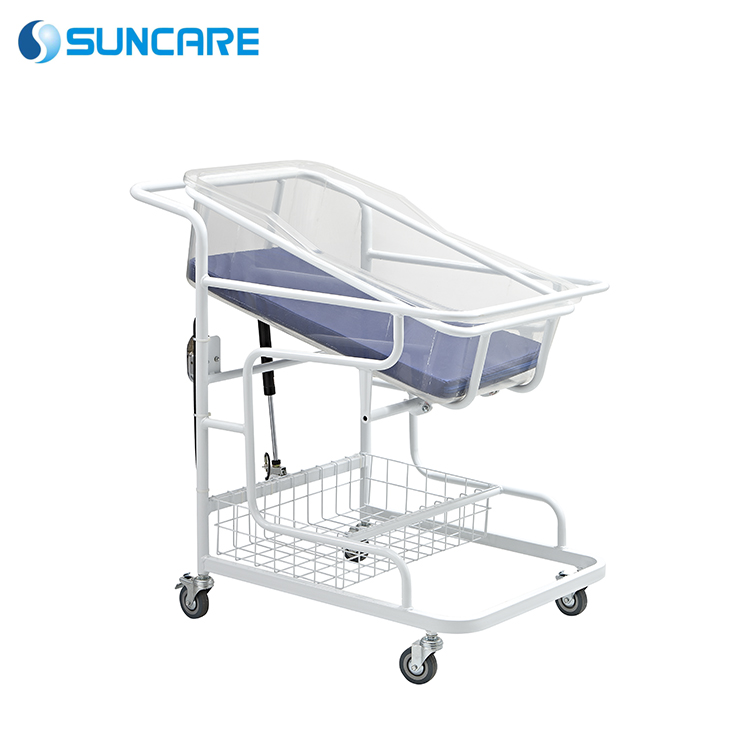 SC BB04C горячая Распродажа Больничная кровать детская кроватка с шкалой Расширенный Регулируемый уход кровать с колесом