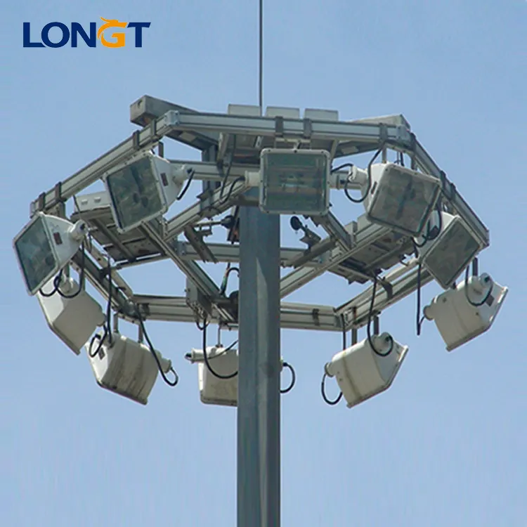 30m 400W-1000W HPS outdoor spot led work High Mast lighting