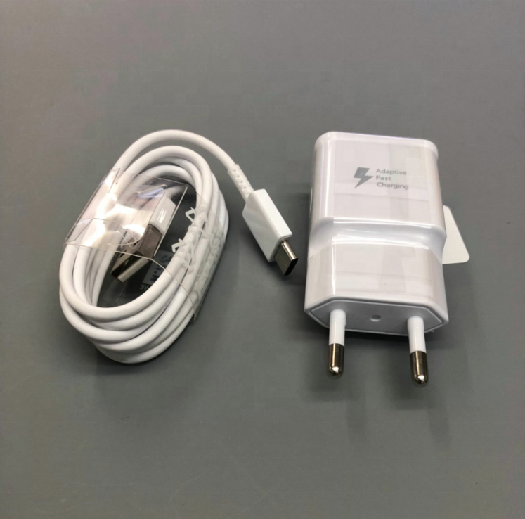 2 в 1 штепсельная Вилка для быстрой зарядки с кабелем Micro Usb 1,2 м/1,5 м, дорожный адаптер для Samsung Galaxy S7 S6, настенное зарядное устройство Usb