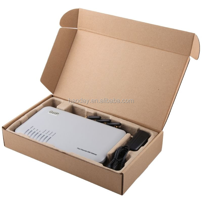 Бесплатная доставка! Quad Band чел 4 порта GOIP GSM VoIP шлюз GOIP-4 IMEI переменчивая, GSM преобразователь протокола SIP IP Asteris АТС адаптер