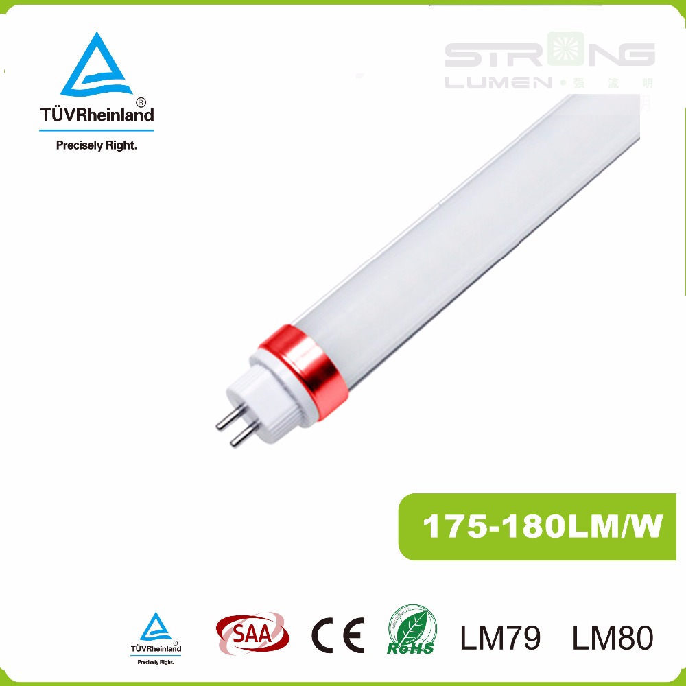 Модифицированные светодиодные флуоресцентные трубки t5 Светодиодная трубка 4 фута 1149 мм прямой провод электронный балласт байпас cri 85 без мерцания