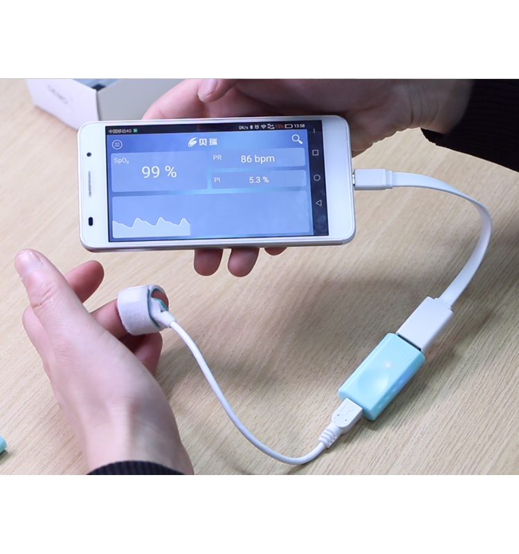 Пульсоксиметр Spo2 USB для ПК или телефона