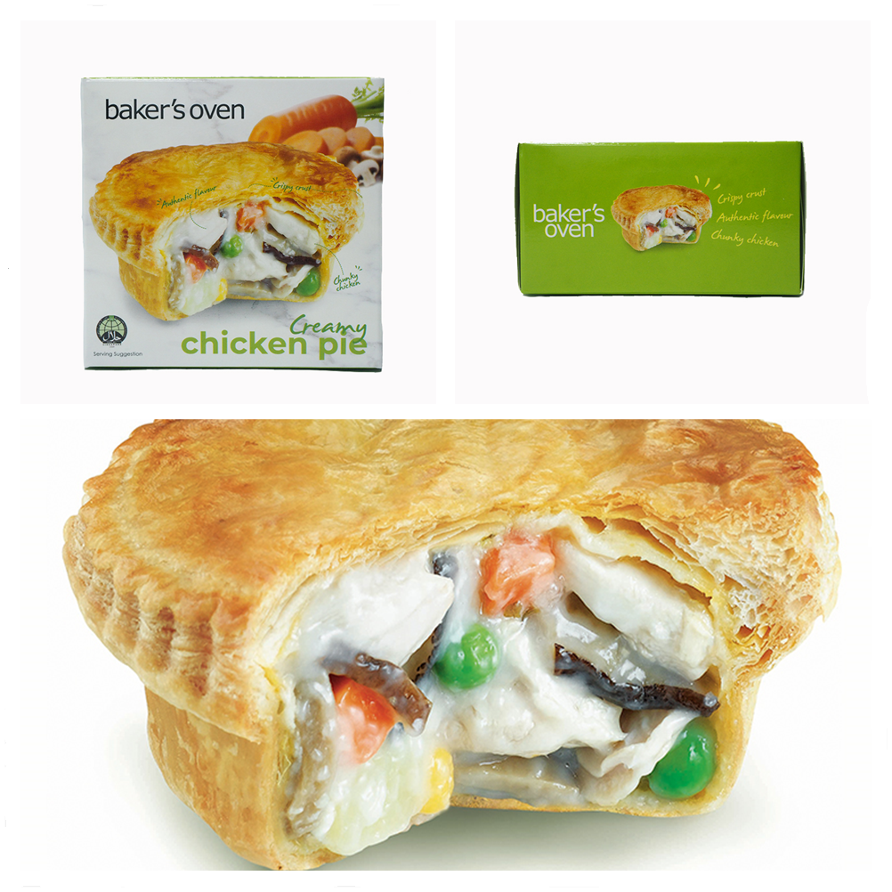 Singapore Pastry Food Creamy Frozen Healthy Chicken Pot Pie