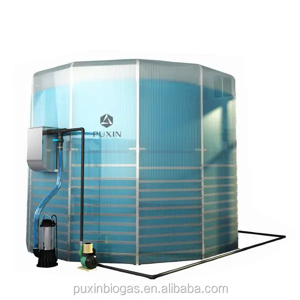 PUXIN hot sale Anaerobic Digester for Green Waste Organic Waste Animal Manure Treatment