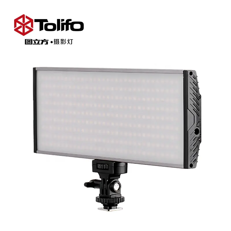 Tolifo High Quality Portable PT-30B PRO 30w Ultra Thin Bi Color Video Studio Camera Panel LED Light for Photography