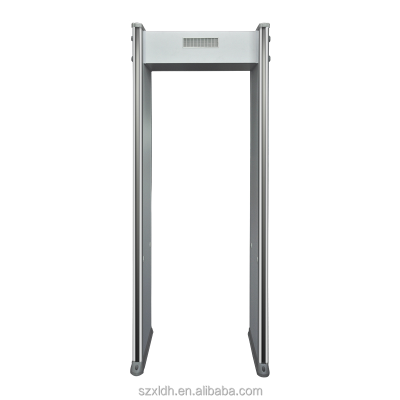 Srong anti-jamming capability 6 zones high sensitivity Walkthrough Metal gate