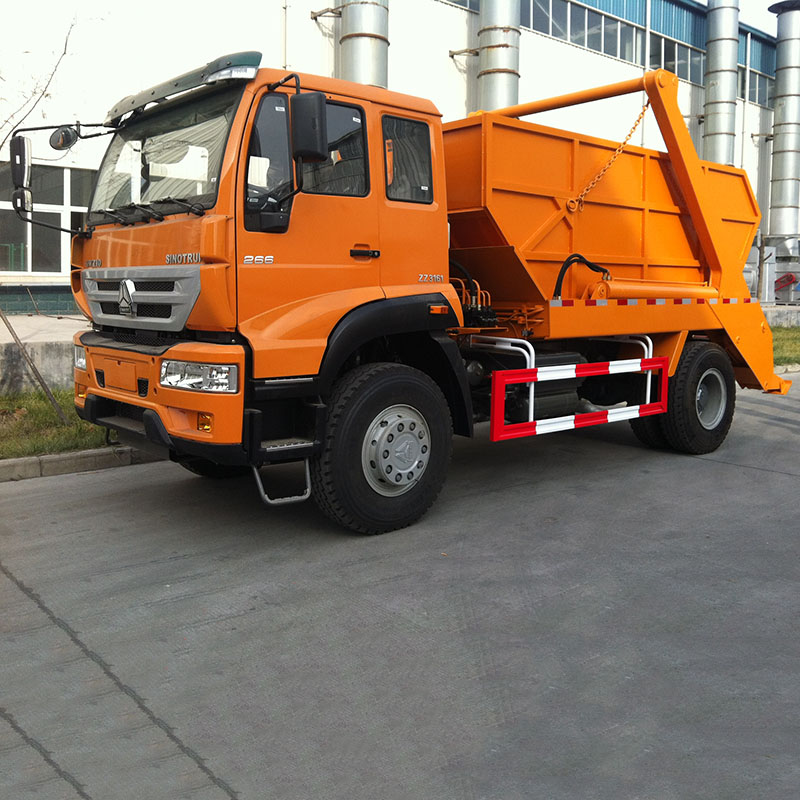 Новый тип рабочий-боди мусороуборочная машина мусоровоз