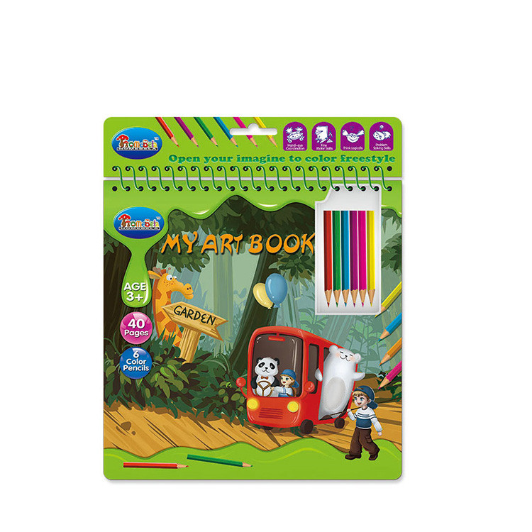 2021 wholesale coloring kids magic custom art printing painting book