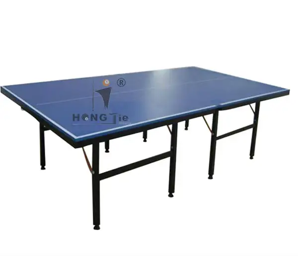 Wholesale High-density Fiber board Easily assembled Folded Table Tennis Table with Entertainment Indoor