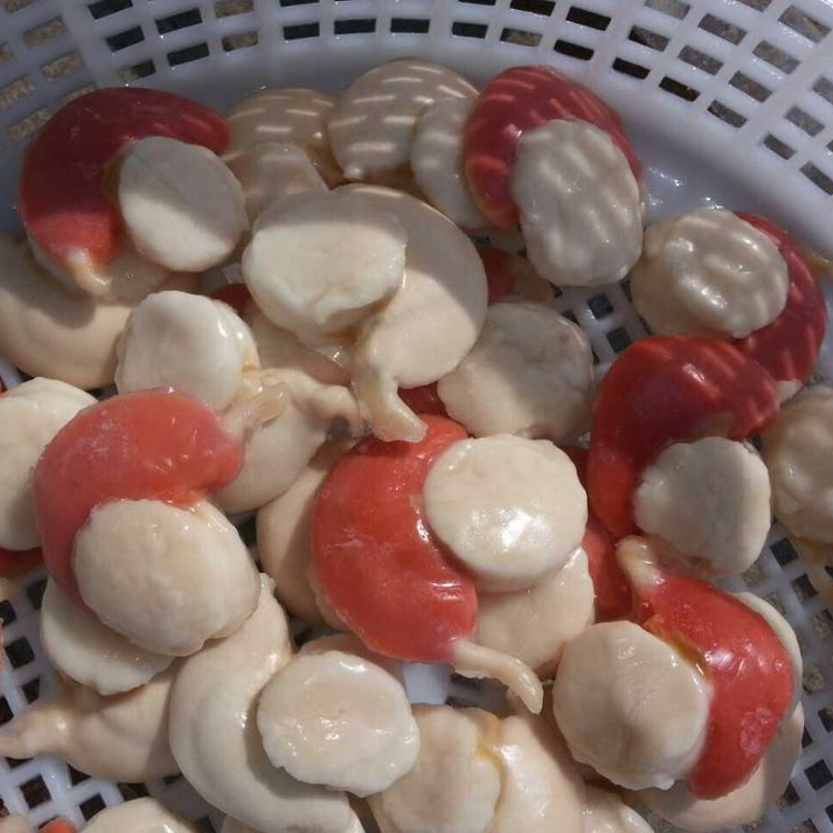New Season Japan Origin Frozen Sea Scallop Meat With Roe