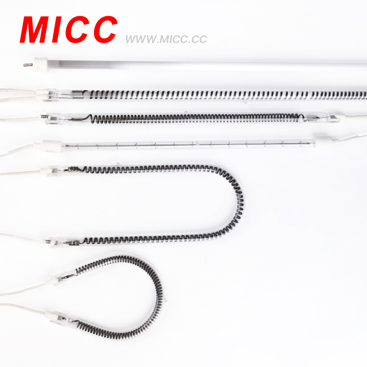 Инфракрасный углеродный трубчатый кварцевый нагревательный элемент MICC для лампы