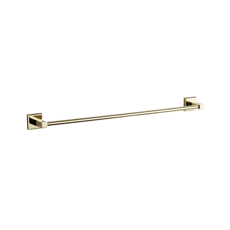 24-Inch Brass bathroom&Kitchen Single Towel Bar Storage Organizer Hanger Wall Mount Chrome finished