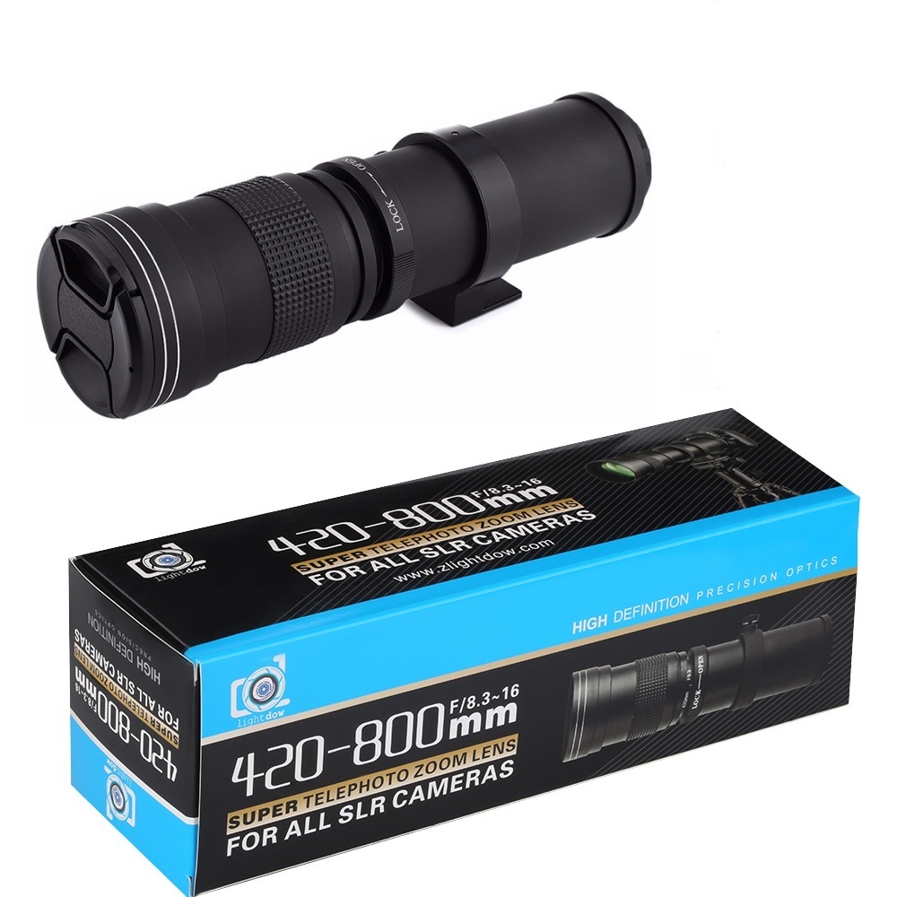 Телефото зум-объектив 420-800 мм F/8,3-16 T-Mount Объективы для камеры