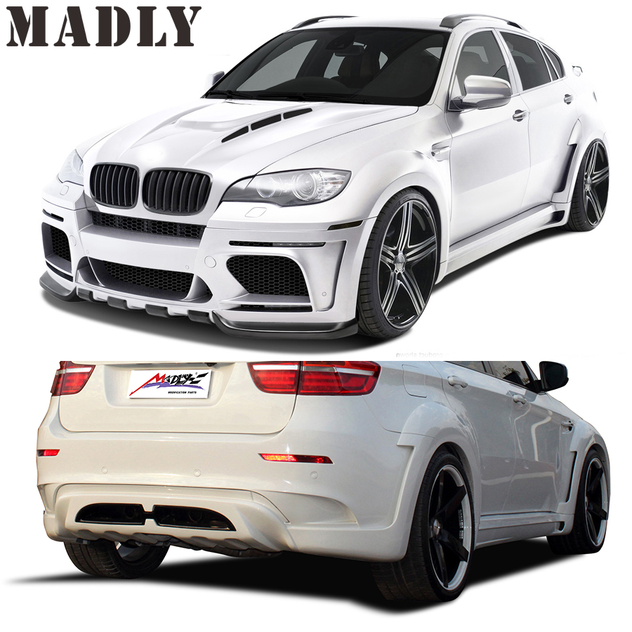 Madly Комплект кузова для BMW X6 E71 стиль HM EVO средняя плоская вытяжка
