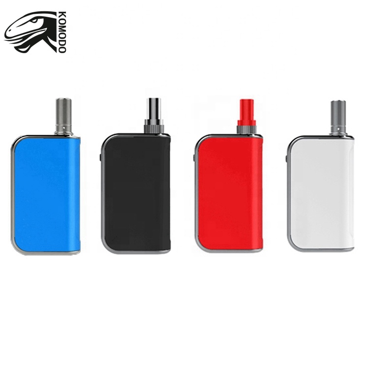 2020 лучшие продажи Комодо C5 красного цвета Max Vape ручка коробки Mod 400 мАч емкость подогреть батарейка вапоризатор в Канаде рынка