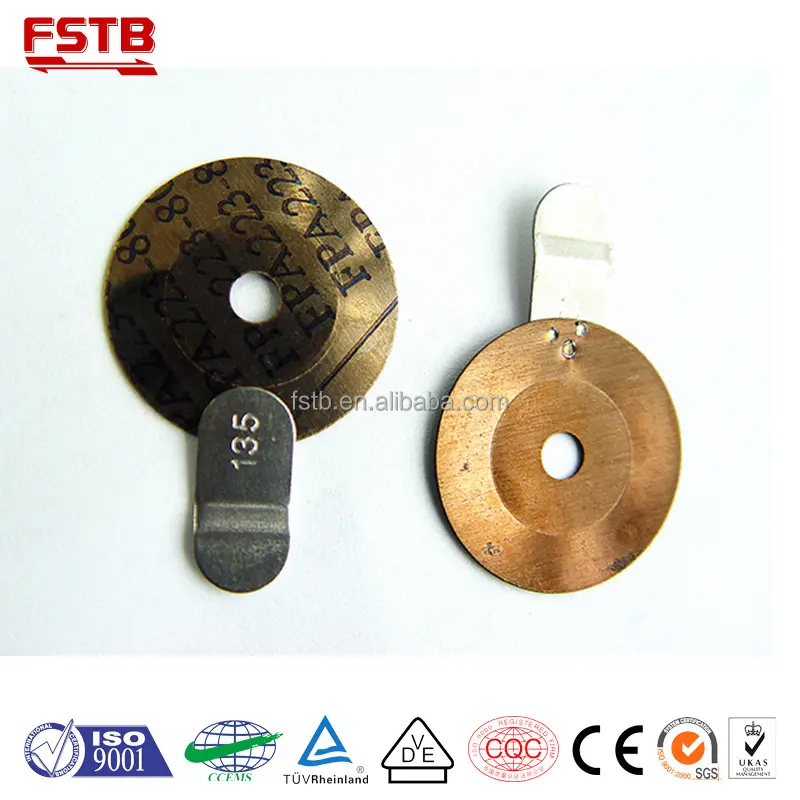 FSTB drip stop bimetal jumping disc alloy for china supplier