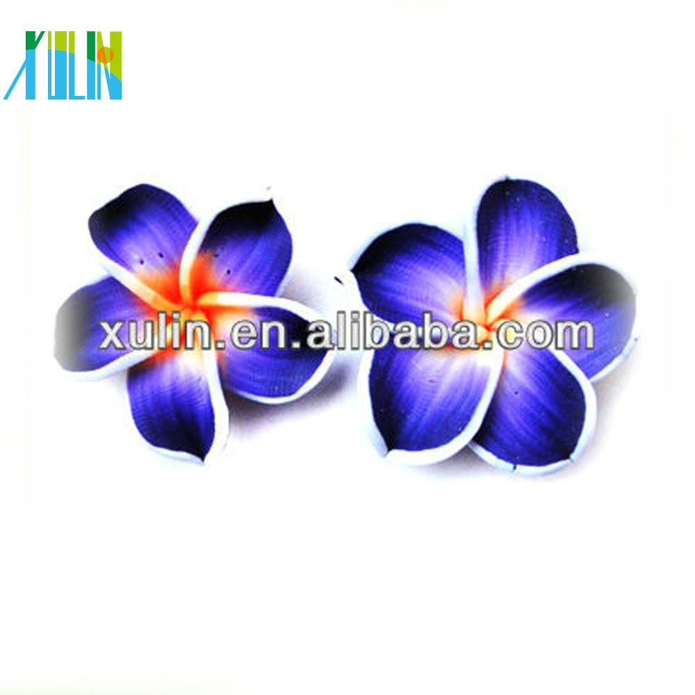XULIN DIY plumeria полимерная глина цветок, чтобы сделать серьги аксессуары