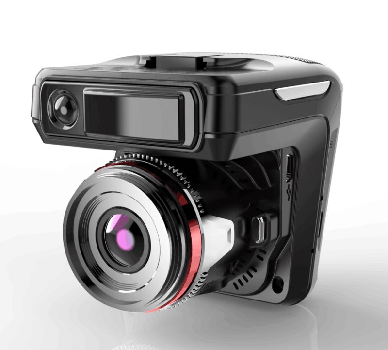 2 в 1 комбо full hd 1080P dash cam радар детектор со скоростью пистолет с камерой автомобиля черный ящик