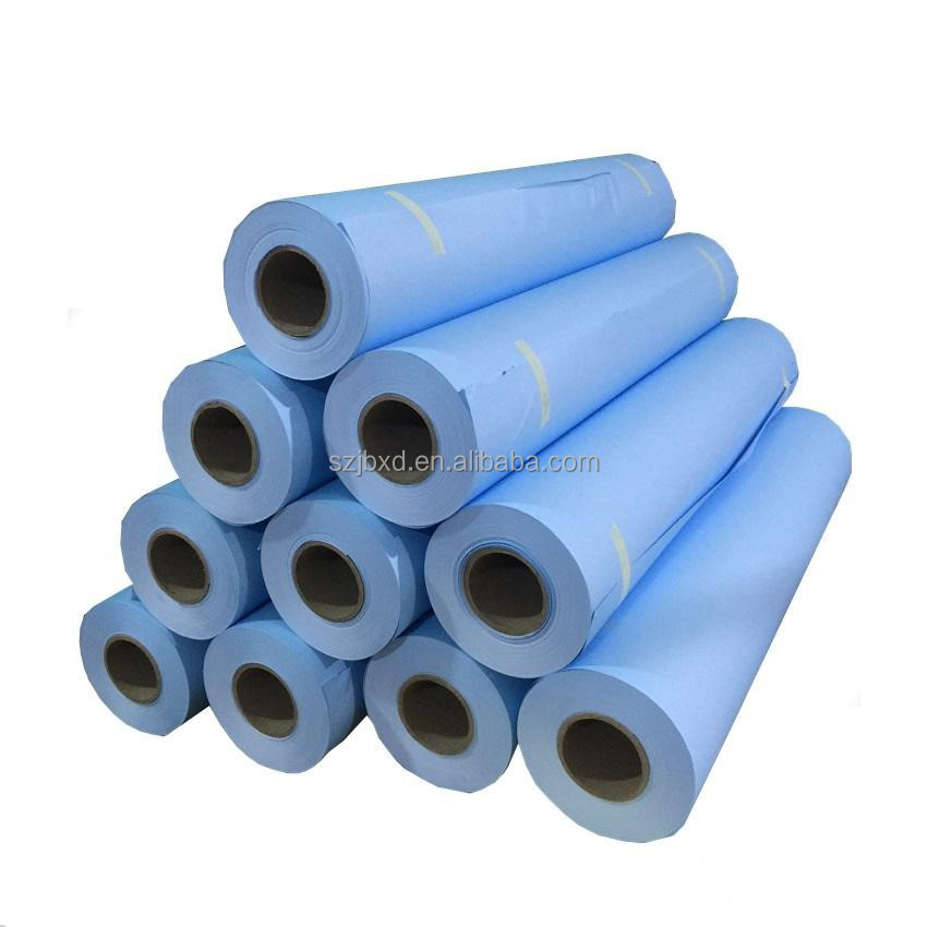 80GSM 880 мм x 150 м/50 м синяя печатная бумага
