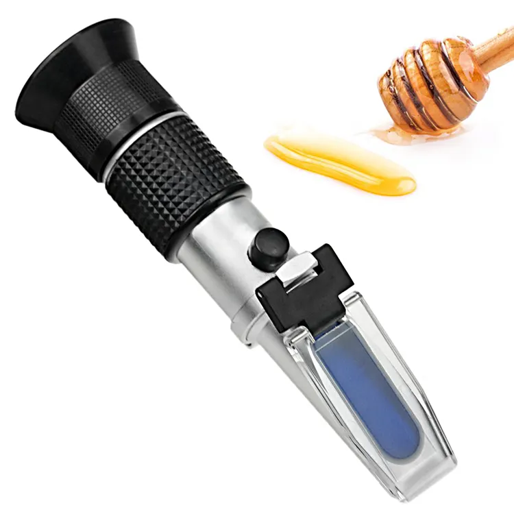 Adjustable portable china refractometer brix price honey auto digital refractometer for sale