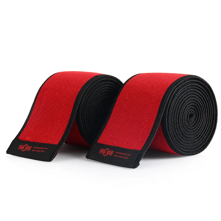 Weightlifting Power lifting Leg Press and Cross Training Knee Wraps Wholesale