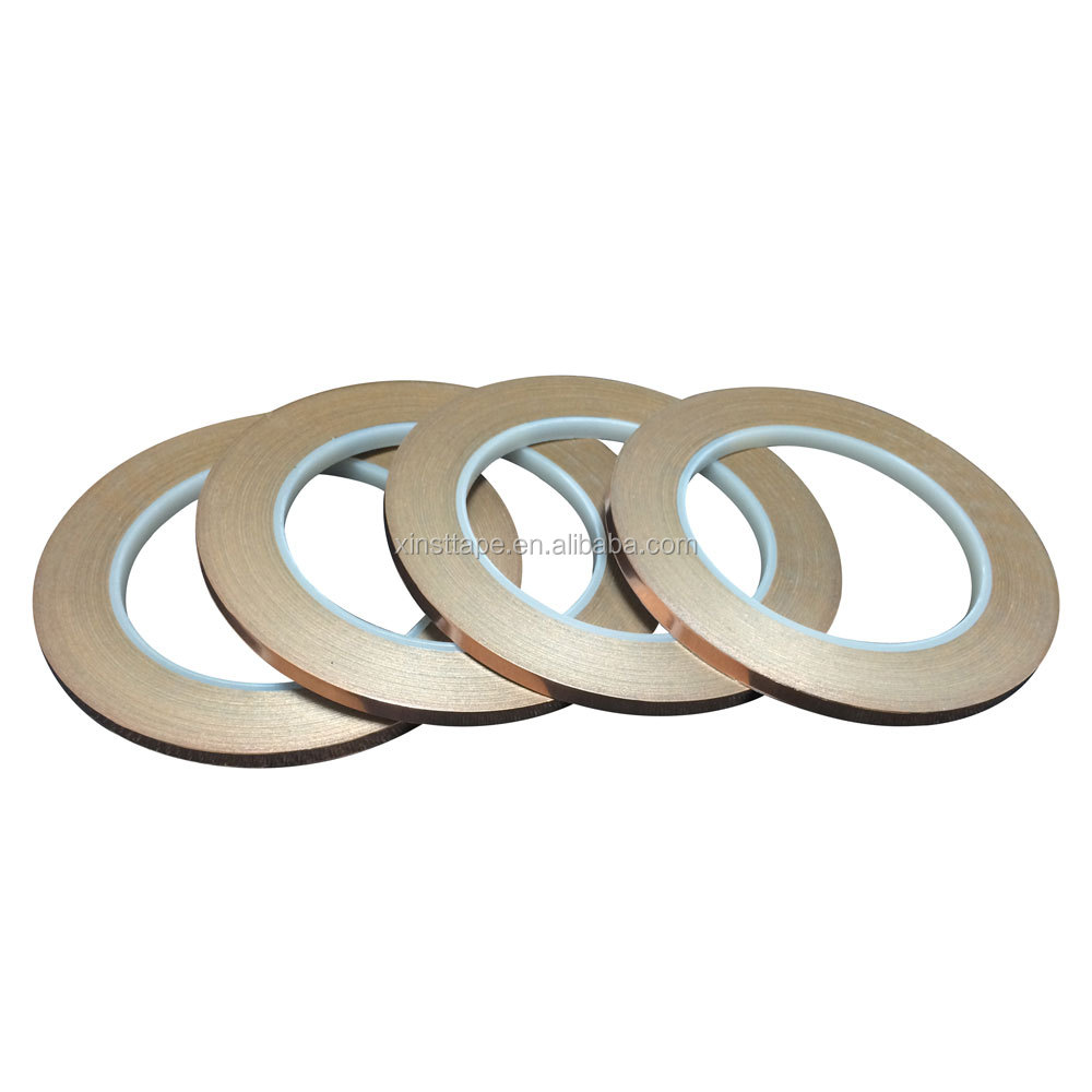 China Factory Provide Back Stained Glass Copper Foil Tape 3/16'', 7/32'',1/4'',1/2''