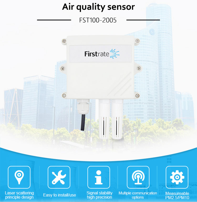 FST100-2005 24v pm 2,5 датчик качества воздуха для системы мониторинга