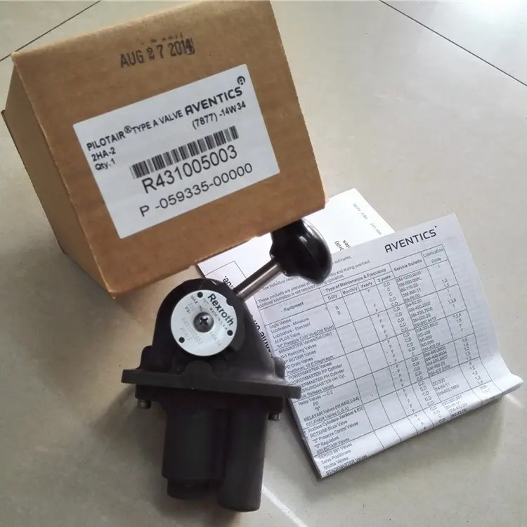 Rexroth Aventics Pilot Valve 3 Position 4 Way Valve 2-HA-2 P59335 R431005003 for SJ PETRO ,RG PETRO,DFXK,BOMCO,ZYT,HH