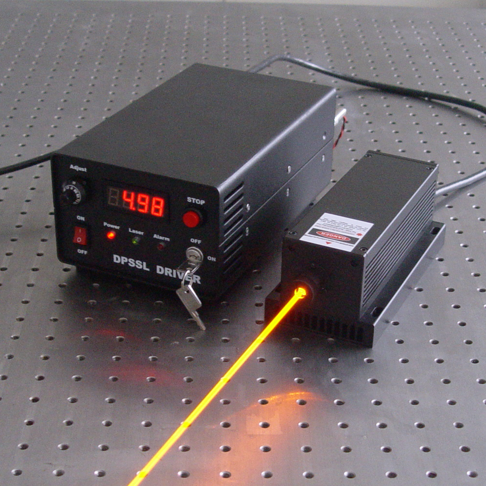 CNI 50mw 80mw 100mw 150mw 593.5nm DPSS оранжевый лазер