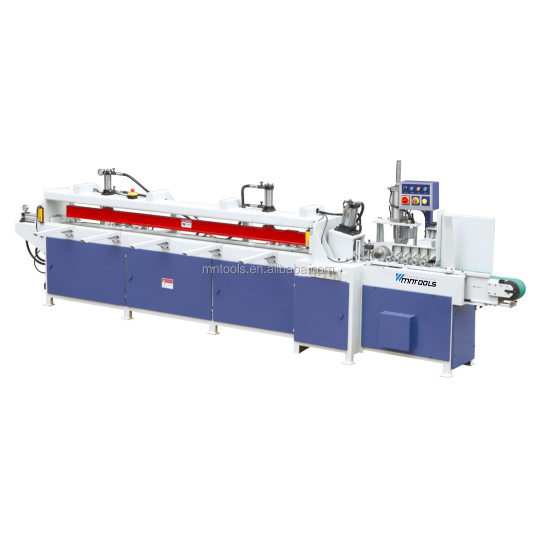 High precision jointer finger joint assembler for wood