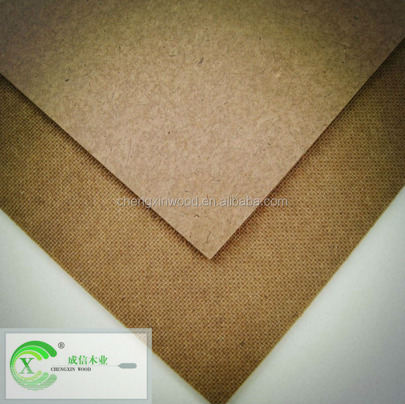 Твердый переплет/однотонный Hardboard/плоская древесно-волокнистая плита/плотность высоты Fiberboard