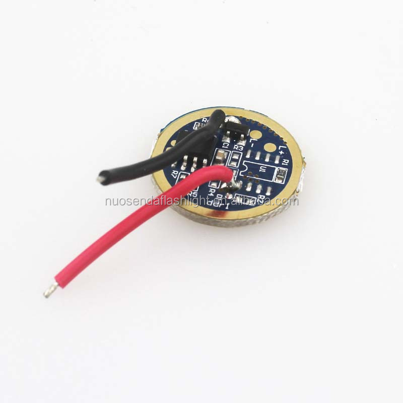 19,8 мм 3,0 V-4,5 V 3A 5 режима LED Driver для CREE XML светодиодный излучатель