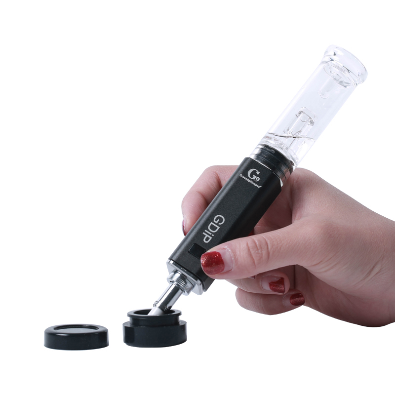 Новая электронная сигарета Dab Pen заправка воска вейп ручка GDIP с 1000 мАч перезаряжаемой батареей и заменяемым наконечником
