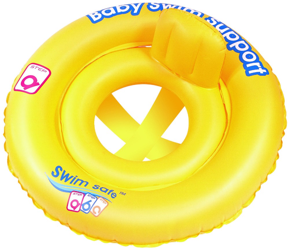 2018 Bestway 32027 69 см (27 '') надувной бассейн Младенческая baby float с кольцом усаживания От 1 до 2 лет