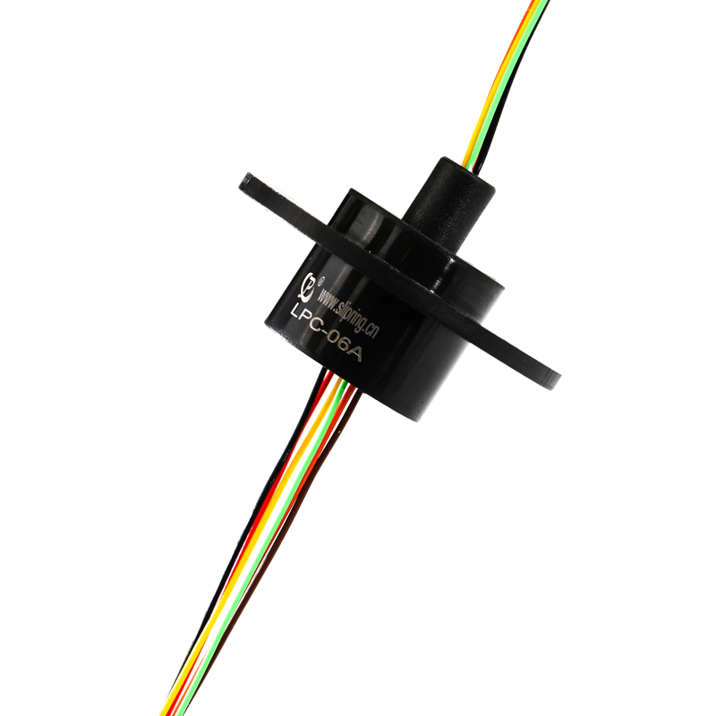 Compact Capsule Slip Ring,Transmitting 2A Per Wire with Electric Noise,for Swepting Robots